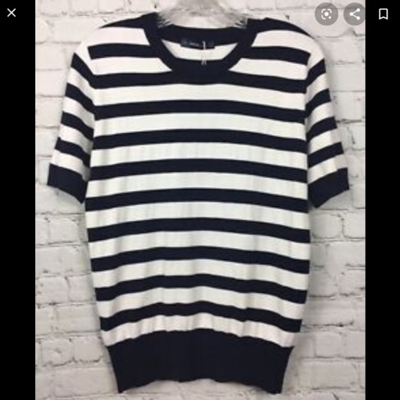Zara light knit short sleeved top - Picture 1 of 2